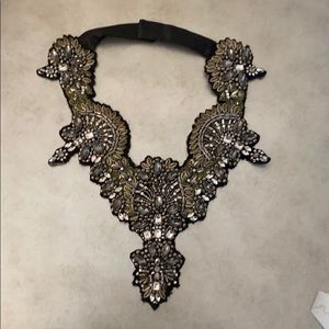 Haute hippie collar necklace